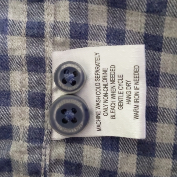 Men's XXXL UNTUCKit Lightweight Flannel Shirt - Picture 4 of 4